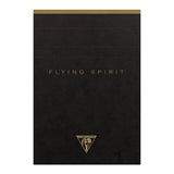 Flying Spirit Clothbound Notepad A6 Black - Cafe Supply