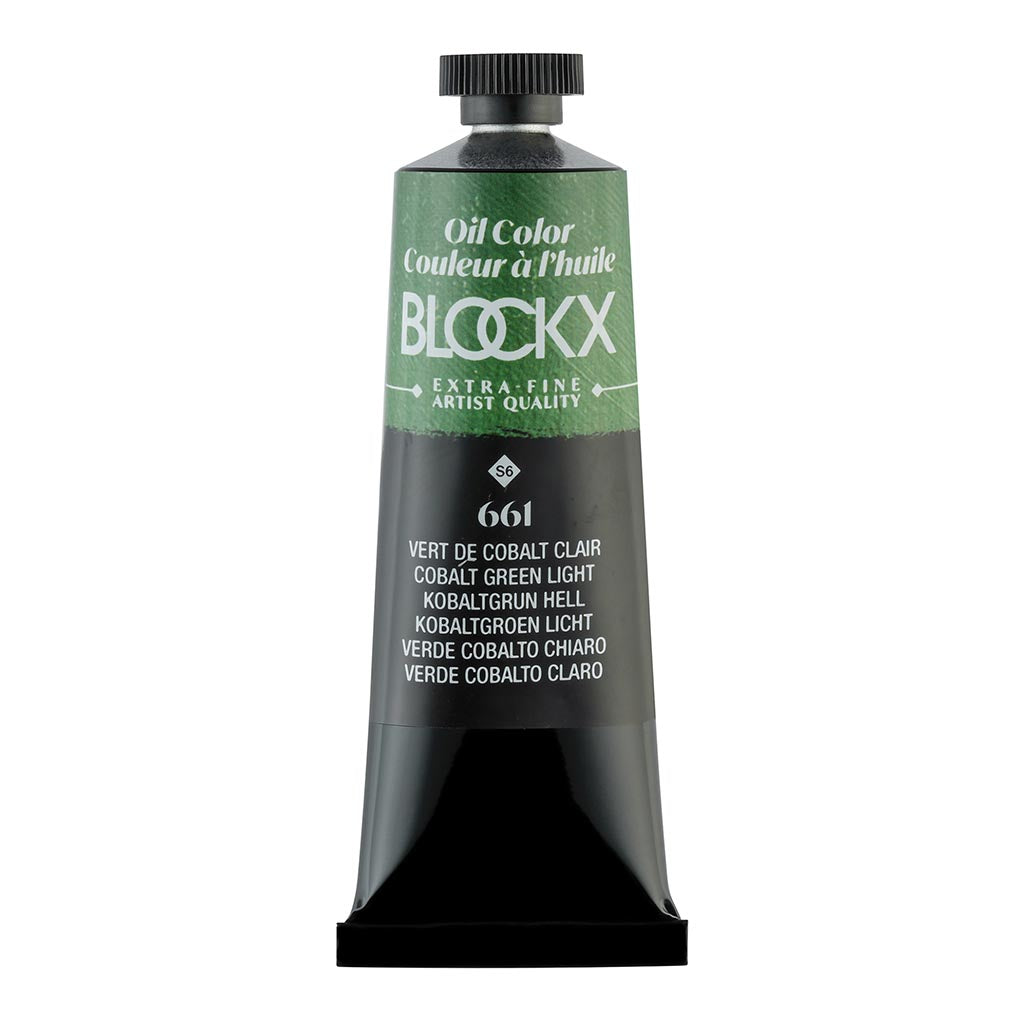 BLOCKX Oil Tube 35ml S6 661 Cobalt Green Light - Cafe Supply