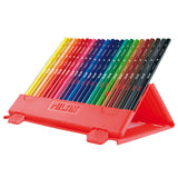 Milan Flexibox Coloured Pencils Triangular Pack 24 Assorted Colours - Cafe Supply