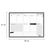 Pukka Carpe Diem Weekly Planner Pad Black - Cafe Supply