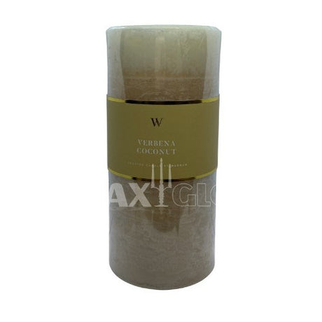 'W' Scented Range Pillar Candles