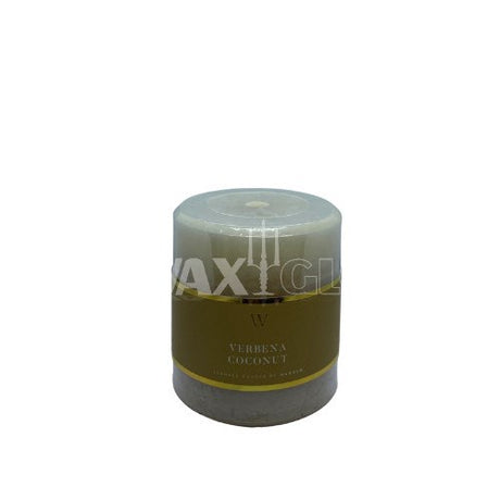 'W' Scented Range Pillar Candles - Cafe Supply