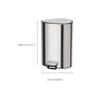 Joseph Joseph Luxe 5L Pedal Bin Stainless Steel
