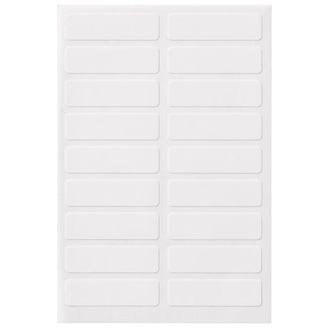 Avery No Iron Fabric Labels - A6 45x13mm 18up 54 Pack - Cafe Supply