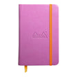 Rhodiarama Hardcover Notebook Pocket Lined Lilac - Cafe Supply