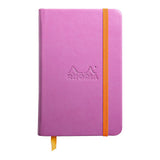 Rhodiarama Hardcover Notebook Pocket Lined Lilac - Cafe Supply