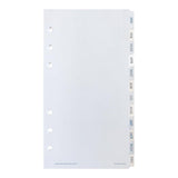 Debden Personal Dayplanner Tabs Jan-Dec - Cafe Supply