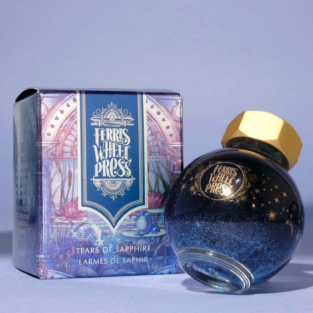 Ferris Wheel Press Fountain Pen Ink Ferritales Tears of Sapphire 20ml - Cafe Supply