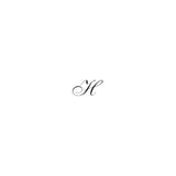 Herbin Wooden Handle Round Seal Copperplate H - Cafe Supply