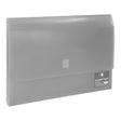 OSC Document Wallet FC Velcro Closure Clear - Cafe Supply