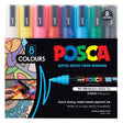 Uni Posca Marker 1.8-2.5mm 8 Piece Asstd PC-5M - Cafe Supply