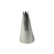 Large Stainless Steel Star 7mm Piping Tube, 5cm length - Cafe Supply