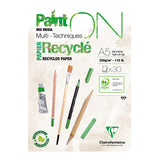 PaintON Recycled Paper Pad White A5 30sh - Cafe Supply