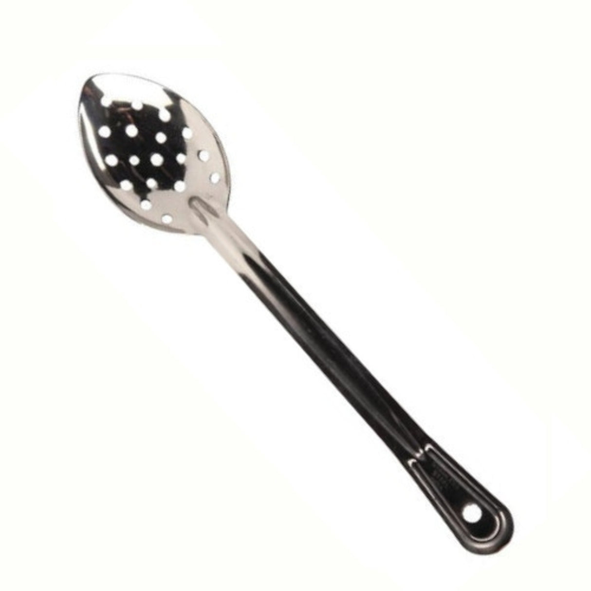 Stainless Steel Perforated serving Spoon, 28cm long - Cafe Supply