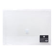 OSC Document Wallet A4 Velcro Closure Clear - Cafe Supply
