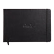 Rhodia Webnotebook Landscape A5 Lined Black - Cafe Supply