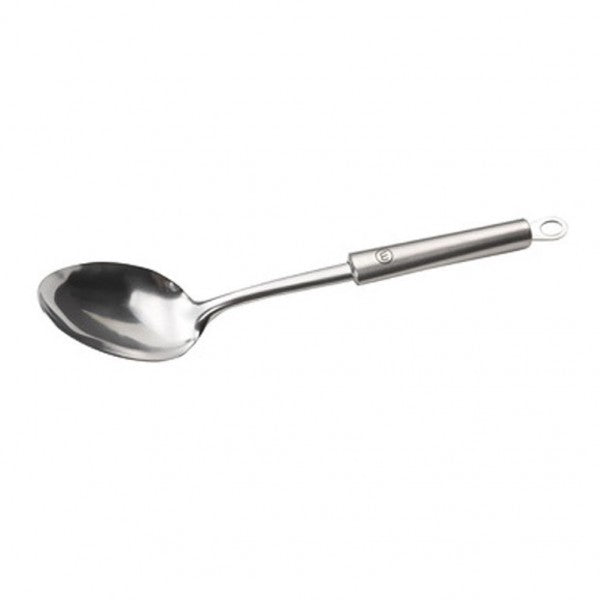 Stainless Solid Serving Spoon 28cm - Cafe Supply