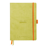 Rhodiarama Goalbook A5 Dotted Anise Green - Cafe Supply