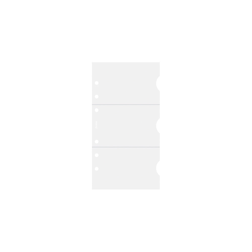 Filofax Personal Credit Card Holder Refill - Cafe Supply