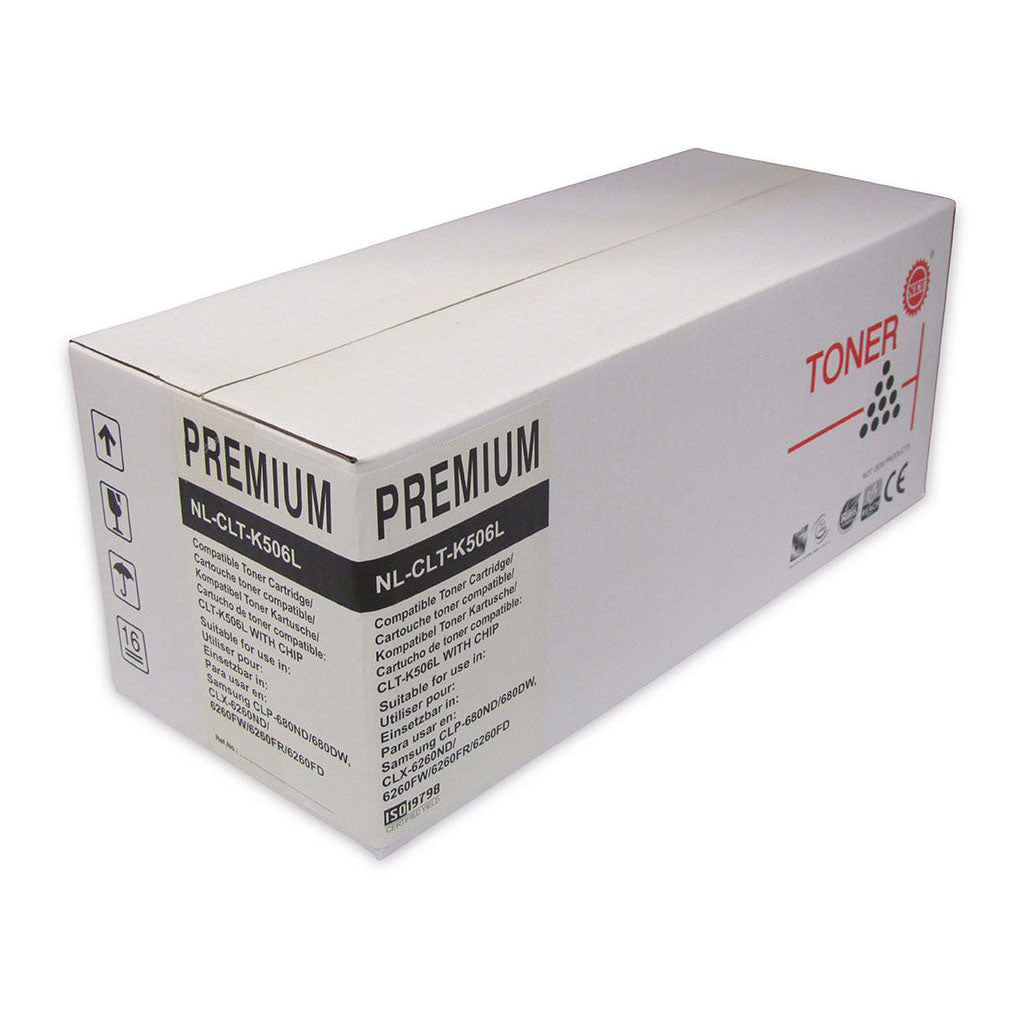 Icon Compatible Samsung CLT-K506L Black Toner Cartridge - Cafe Supply