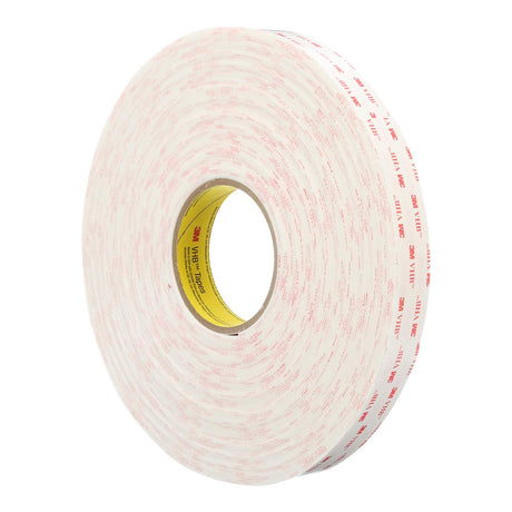 3M VHB Foam Tape 4950 Double-Sided 19mm x 33m White INDENT ONLY - Cafe Supply