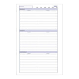 Debden Desk Dayplanner Refill Undated Week to View - Cafe Supply
