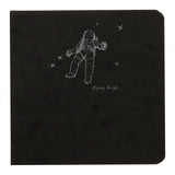 Flying Spirit Sketch Book 10.5x10.5cm Black - Cafe Supply