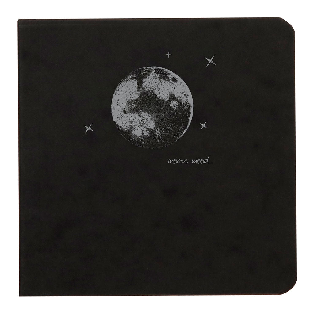 Flying Spirit Sketch Book 10.5x10.5cm Black - Cafe Supply
