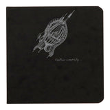 Flying Spirit Sketch Book 10.5x10.5cm Black - Cafe Supply