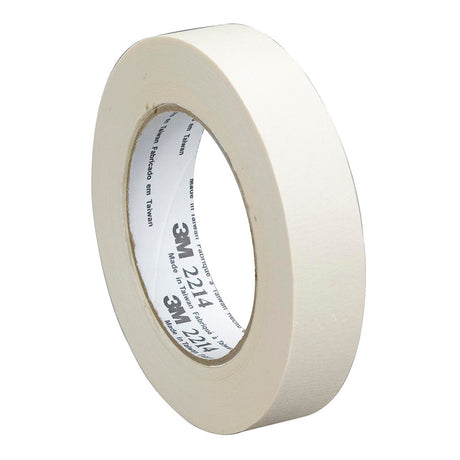 3M Masking Tape 2214  General Purpose 18mm x 50m White - Cafe Supply