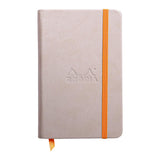 Rhodiarama Hardcover Notebook Pocket Lined Beige - Cafe Supply