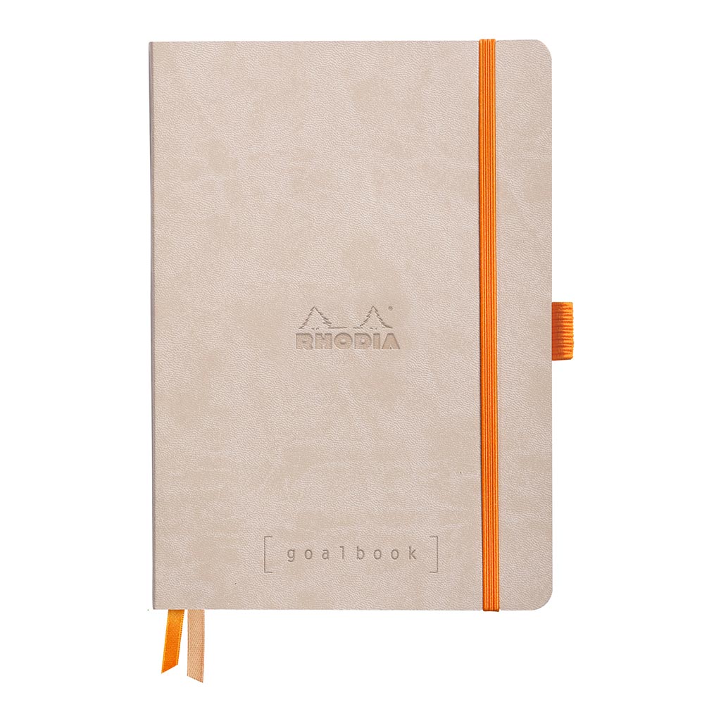 Rhodiarama Goalbook A5 Dotted Beige - Cafe Supply