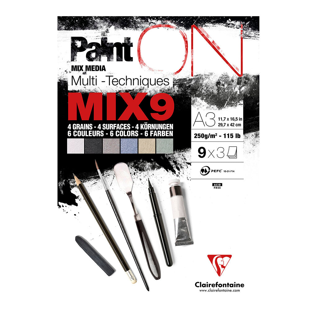 PaintON Pad MIX9 A3 27sh - Cafe Supply