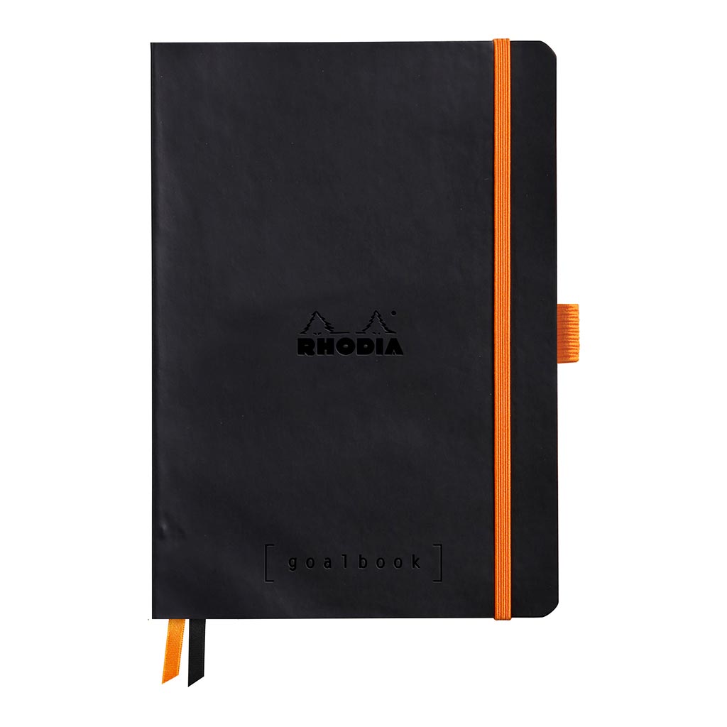 Rhodiarama Goalbook A5 Dotted Black - Cafe Supply