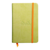 Rhodiarama Hardcover Notebook Pocket Lined Anise Green - Cafe Supply