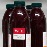 Avery Labels Wednesday Square Day 40x40mm Red White 500 Roll - Cafe Supply