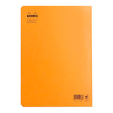 Rhodia Classic Notebook Stapled A4 Lined Orange - Cafe Supply