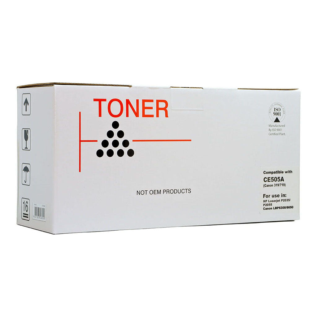 Icon Compatible HP CE505A Canon CART319 Black Toner Cartridge - Cafe Supply