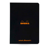 Rhodia Classic Notebook Stapled A5 Dot Black - Cafe Supply