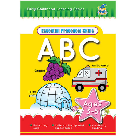 Greenhill Activity Book 3-5yr ABC U-Case