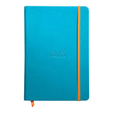 Rhodiarama Hardcover Notebook A5 Lined Turquoise - Cafe Supply