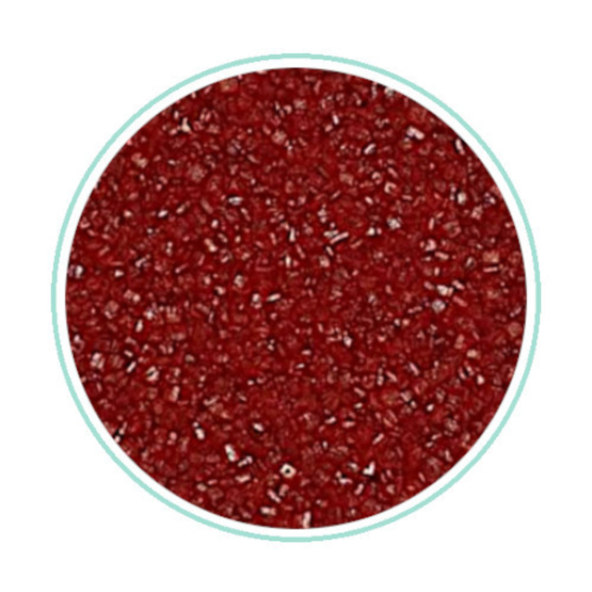 Sanding Sugar Red Sparkle (1kg bag) - Cafe Supply