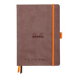 Rhodiarama Goalbook A5 Dotted Chocolate - Cafe Supply