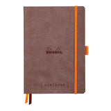Rhodiarama Goalbook A5 Dotted Chocolate - Cafe Supply