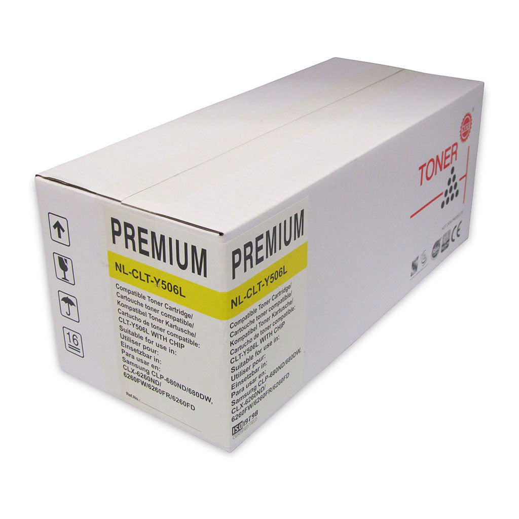Icon Compatible Samsung CLT-Y506L Yellow Toner Cartridge - Cafe Supply