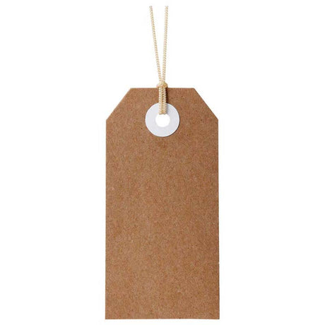 Avery Tag-It Brown Kraft 24 Pack 48x96mm - Cafe Supply