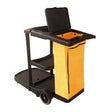 Compass Janitors Cart with Lid - Cafe Supply