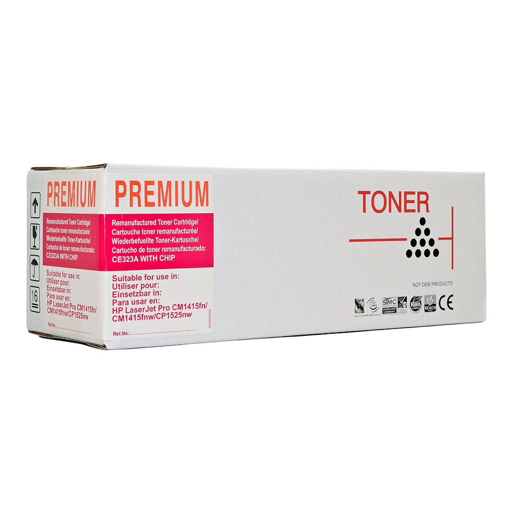 Icon Compatible HP CE323A CB543A Magenta Toner Cartridge - Cafe Supply