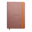 Rhodiarama Hardcover Notebook A5 Lined Taupe - Cafe Supply