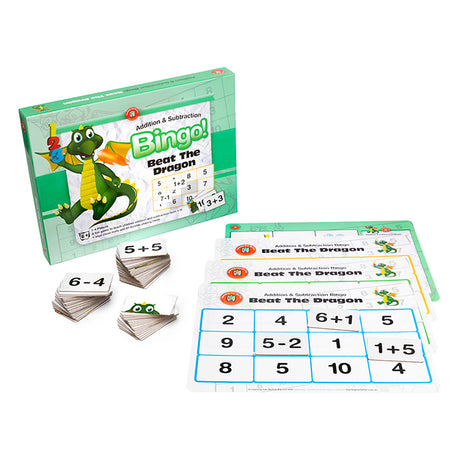 LCBF Bingo Add & Subtract Beat The Dragon - Cafe Supply